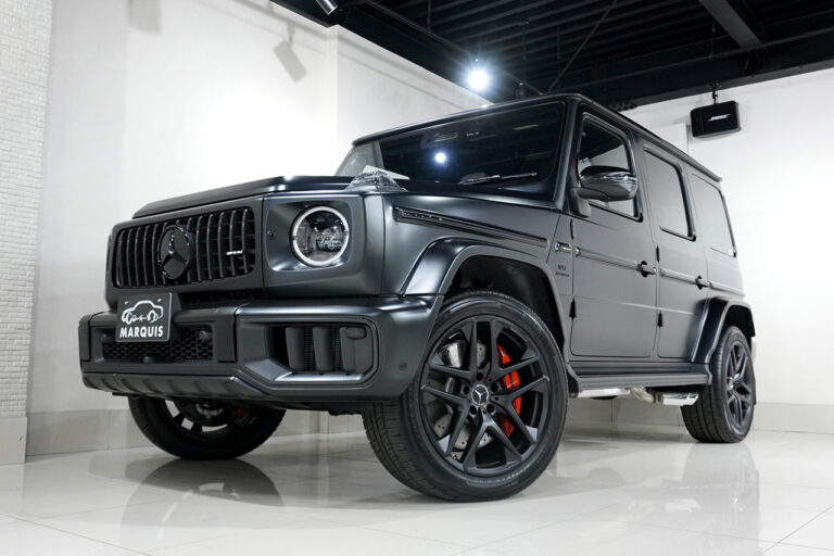 2024年式 メルセデスAMG G63 ローンチエディション ナイトブラックマグノ MQ4004